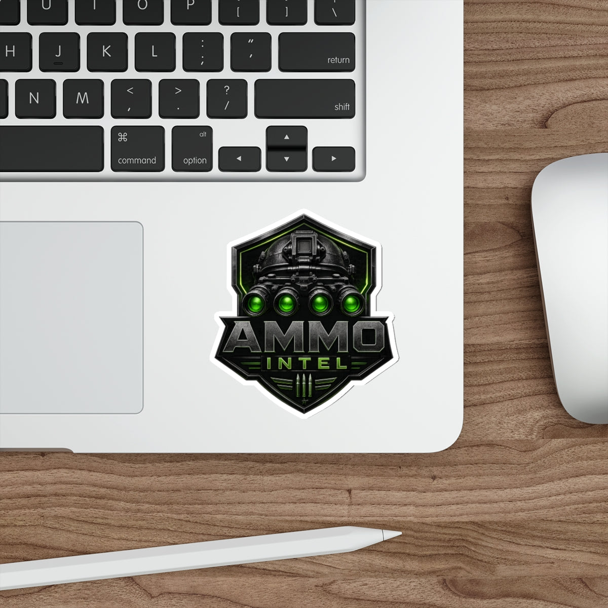 Ammo Intel Quad Nods Tactical Die-Cut Sticker