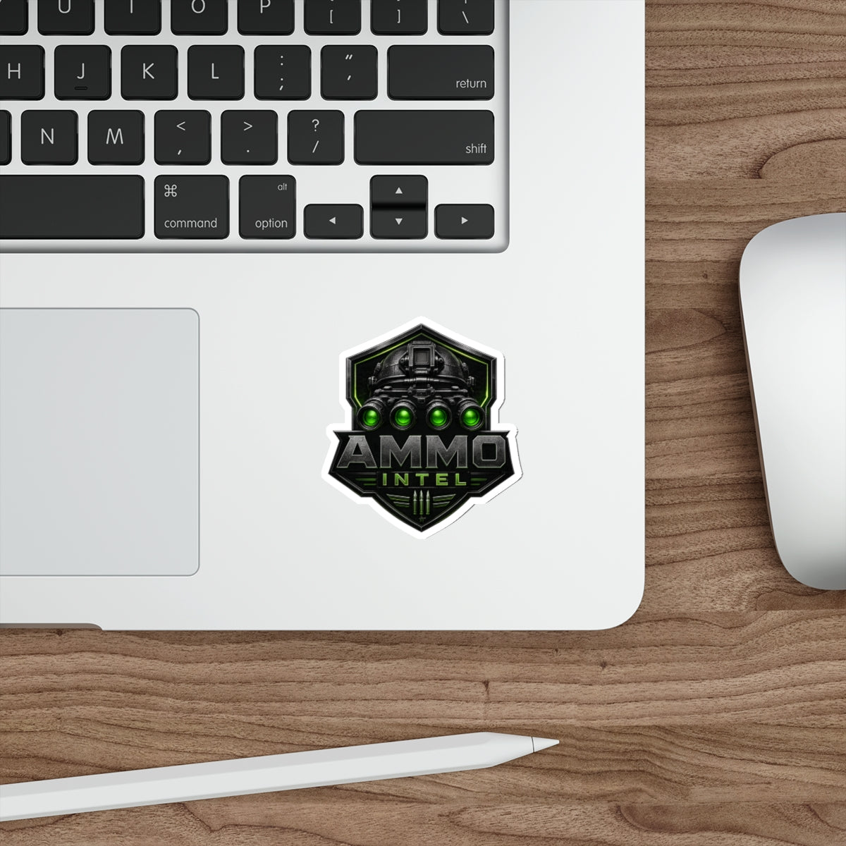 Ammo Intel Quad Nods Tactical Die-Cut Sticker